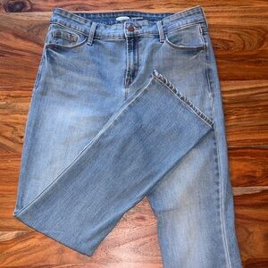 Old Navy Light Blue Kicker Boot-Cut Jeans